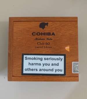 Cohiba Club 60 Limited Edition – 60'lı Ahşap Kutu Küba Puro Cigarillo