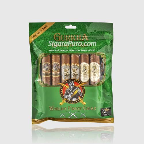Gurkha Sampler Pack Green satın al - 6's Boutique Cigars
